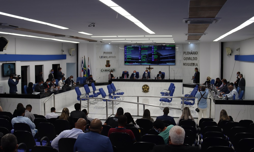 Câmara de Camaçari renova decreto e mantém restrição de acesso ao plenário por conta da Covid-19