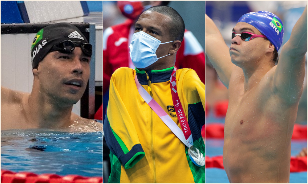 Natação conquista primeiras medalhas do Brasil nas Paralimpíadas de Tóquio 2020
