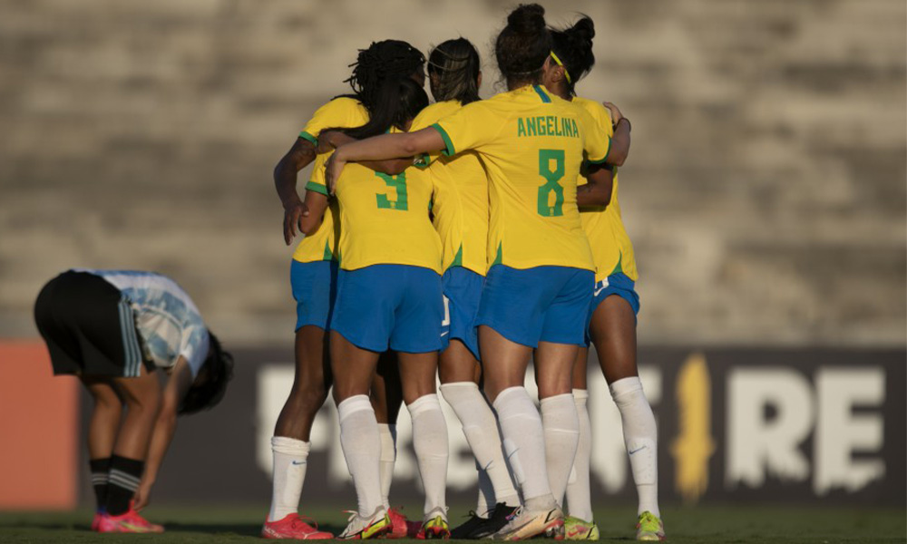 Seleção Brasileira Feminina de futebol volta a enfrentar Argentina na próxima segunda-feira