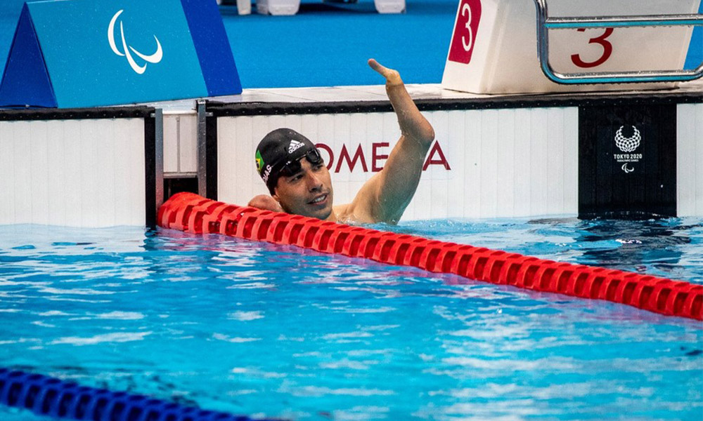 Daniel Dias fica em quarto lugar nos 50m livre e encerra carreira na natação