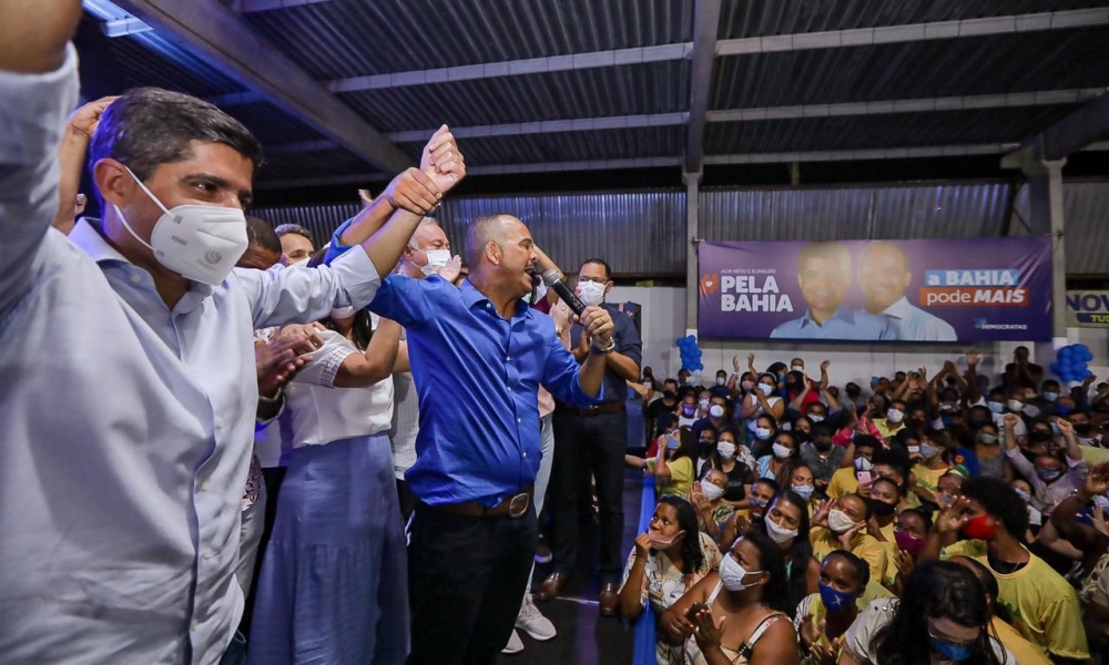 Elinaldo acredita em força do DEM com Neto na disputa para 2022