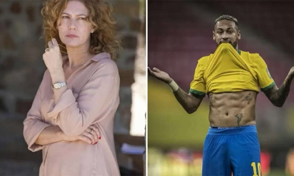 “Tenho que parar de fazer gol agora", responde Neymar após declaração de Patrícia Pillar