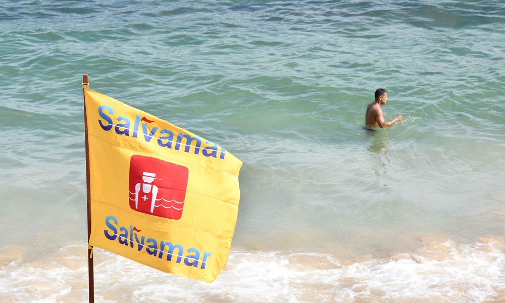 Salvamar registra 40 ocorrências neste fim de semana na orla de Salvador