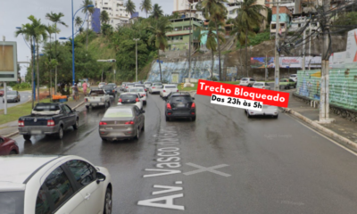 Salvador: trânsito é modificado temporariamente na região do Lucaia a partir de hoje