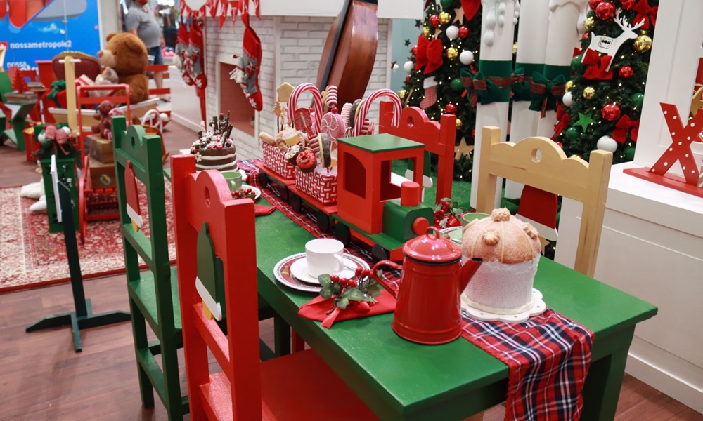 Música e alegria marcam chegada do Papai Noel no Boulevard Shopping Camaçari