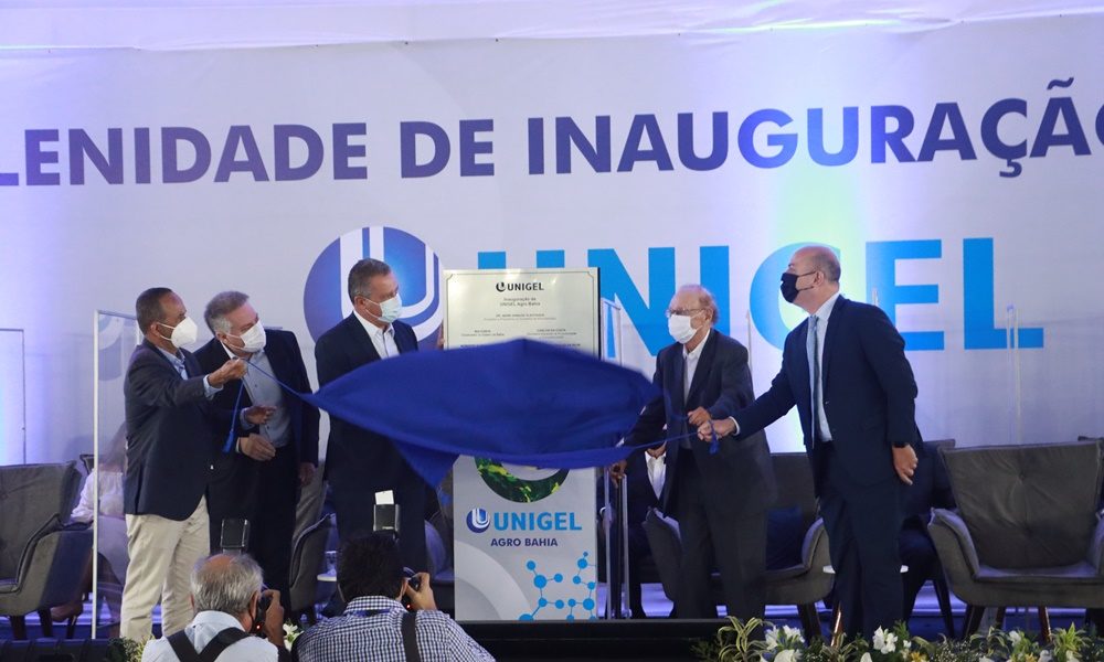 Com investimento de R$ 95 milhões, Unigel inaugura fábrica de fertilizantes em Camaçari