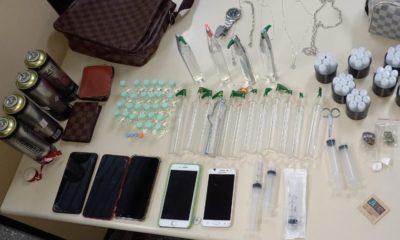 Sete pessoas são detidas em festa com lança-perfume e ecstasy em Jauá