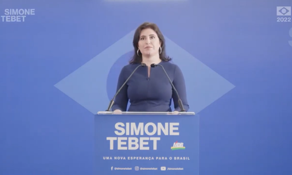 MDB lança pré-candidatura de Simone Tebet à Presidência da República
