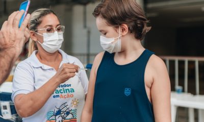 Vacinação contra Covid-19 segue exclusiva para crianças e adolescentes neste sábado em Salvador