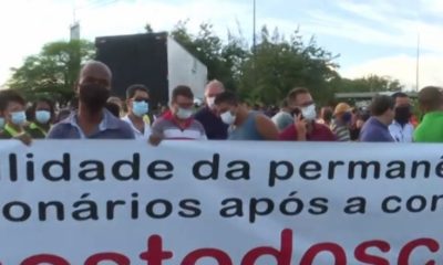 Trabalhadores e permissionários da Ceasa-CIA protestam contra privatização do equipamento