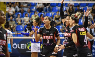 Sesi Bauru domina Minas e conquista a Copa Brasil de Vôlei Feminino