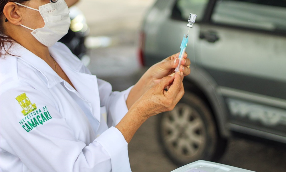 Vacinação contra Covid-19 está suspensa neste fim de semana em Camaçari