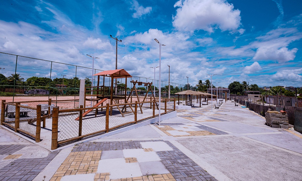 Nova praça do Parque das Mangabas será inaugurada nesta quinta-feira