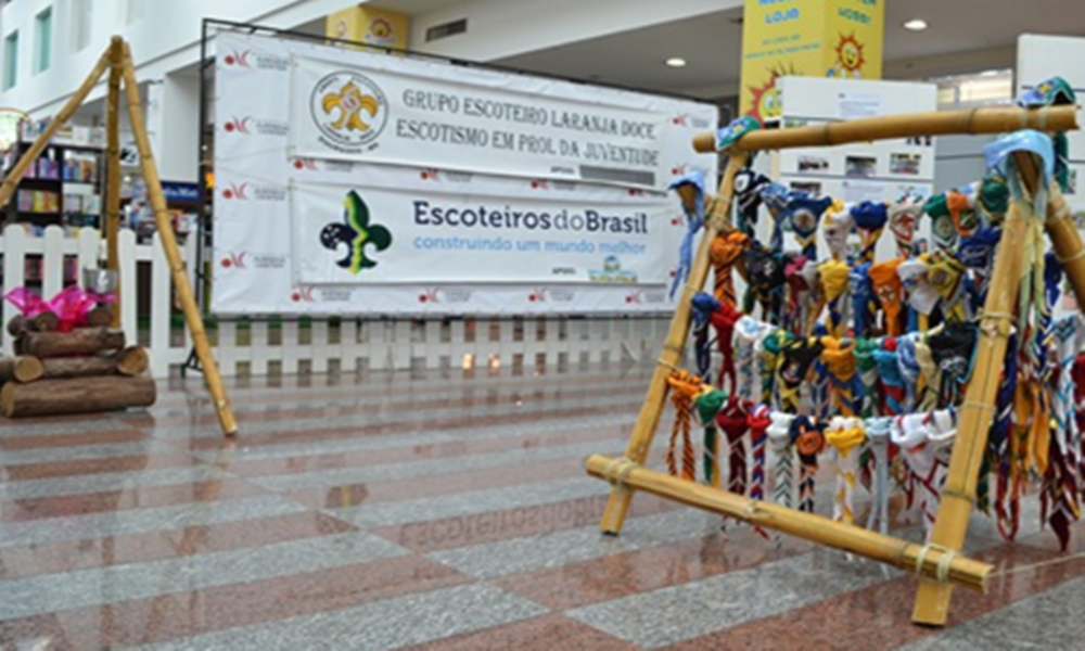 Exposição Escoteiros do Brasil chega ao Boulevard Shopping Camaçari
