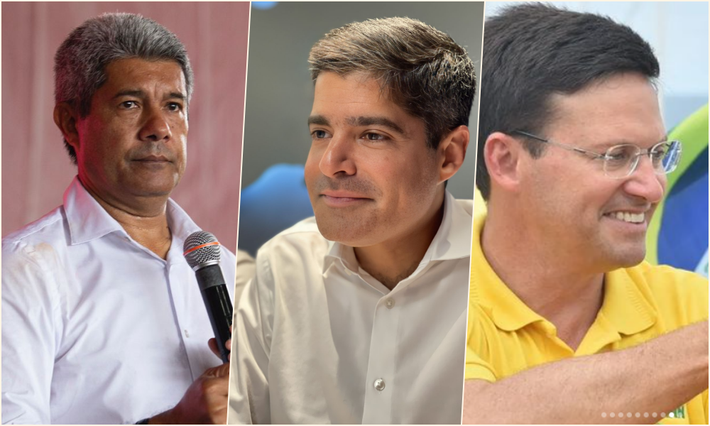Opnus/Salvador FM: ACM Neto soma 44% dos votos e Jerônimo chega a 32% apoiado por Rui e Lula