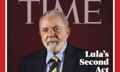 Capa da Time, Lula diz que presidente da Ucrânia é tão responsável pela guerra quanto Putin
