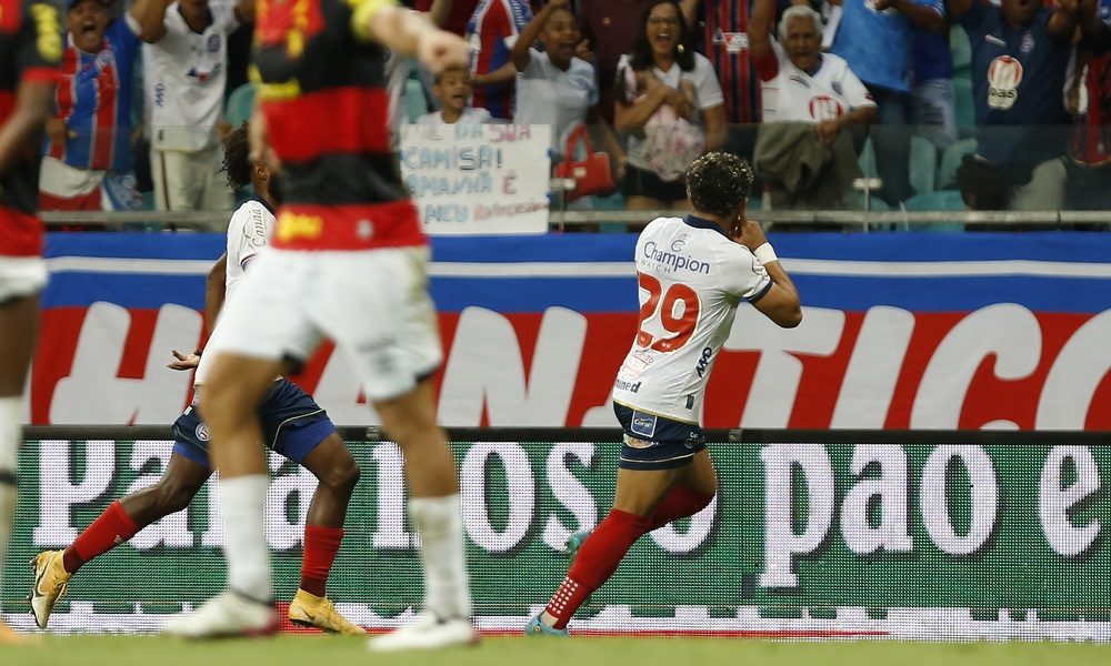 Bahia bate o Sport e segue 100% na Fonte Nova