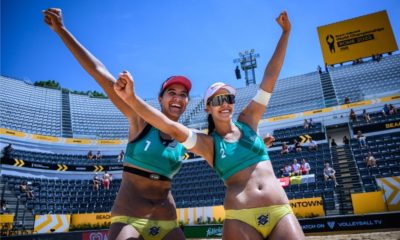 Duda e Ana Patrícia se garantem nas semifinais do Campeonato Mundial de vôlei de praia