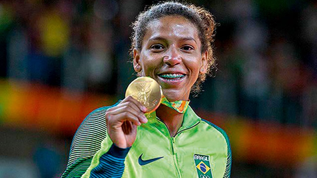 Rafaela Silva conquista medalha de bronze no Grand Slam de judô