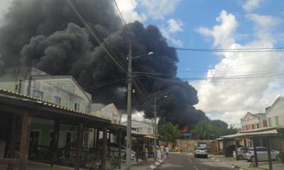 Incêndio no Bairro Novo pode ter sido provocado por fogos de artifício, afirma Defesa Civil