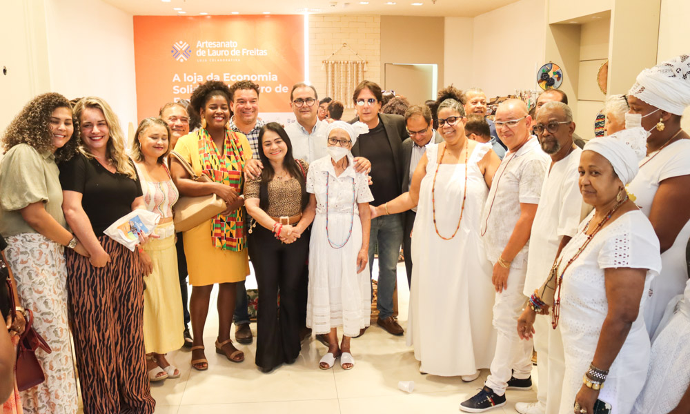 Lauro de Freitas inaugura primeira loja colaborativa de artesanato no Parque Shopping