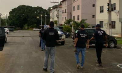 Homens suspeitos de homicídios, tráfico de drogas e roubos são presos em Mata de São João