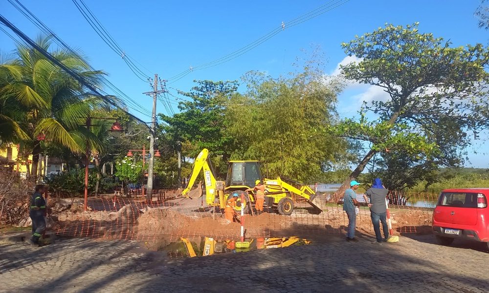 Obras de requalificação da Vila da Praia do Forte são iniciadas