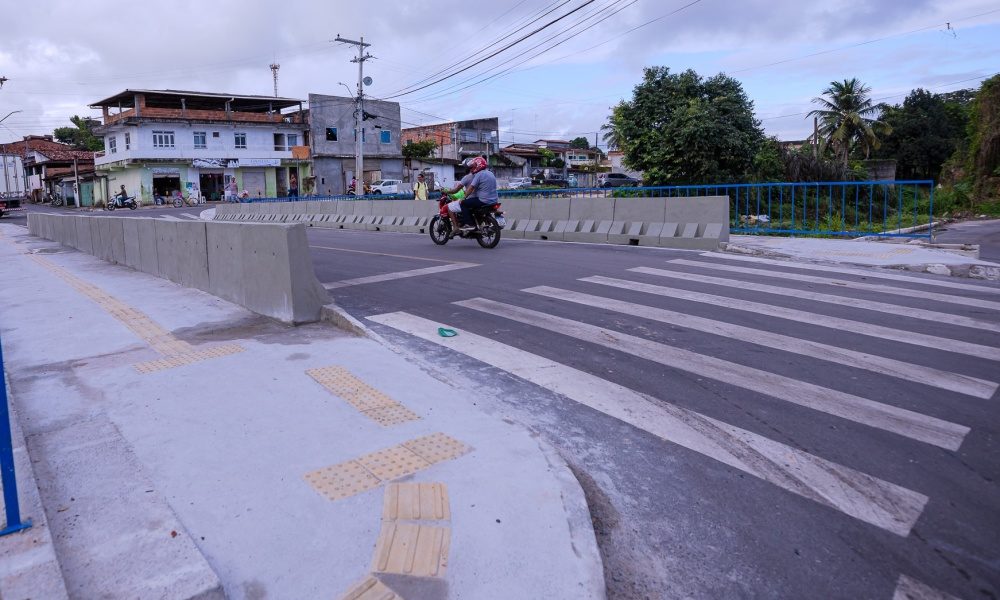 STT informa que sinalização na ponte da Rua Belmonte é provisória; trânsito deve ser modificado