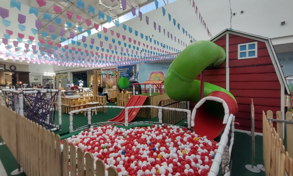 Espaço Kids e Rancho do Pipo são opções para diversão infantil no Boulevard Shopping