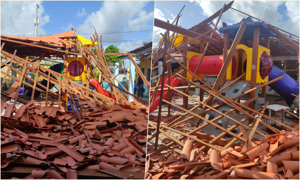 APLB Dias d’Ávila cobra investigação do desabamento do telhado de escola municipal