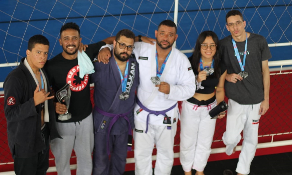 Atletas de Camaçari conquistam cinco medalhas na primeira etapa do Campeonato Baiano de Jiu-Jitsu