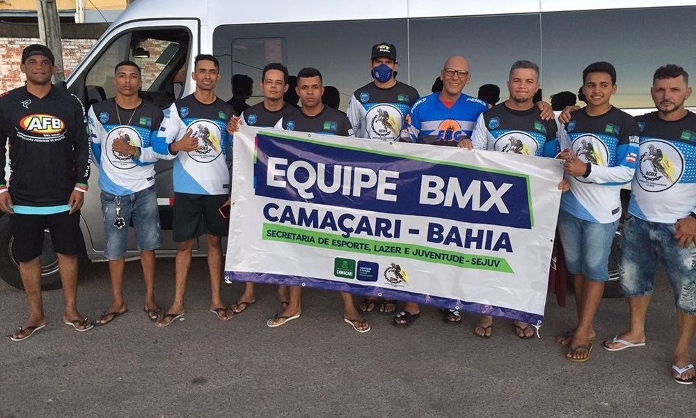 Atletas de Camaçari disputam segunda etapa do Campeonato Nordeste Brasil de BMX em Recife
