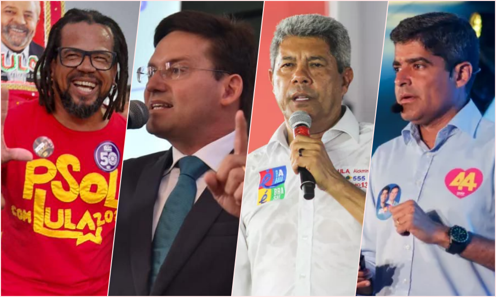 Veja agenda desta terça-feira dos candidatos a governador da Bahia