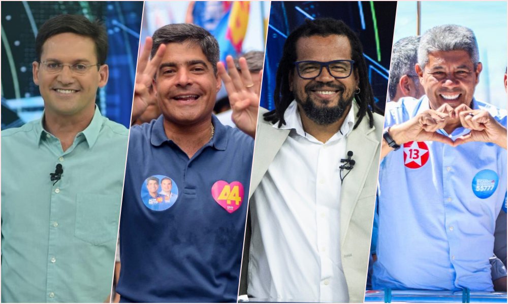 Veja agenda do fim de semana dos candidatos a governador da Bahia