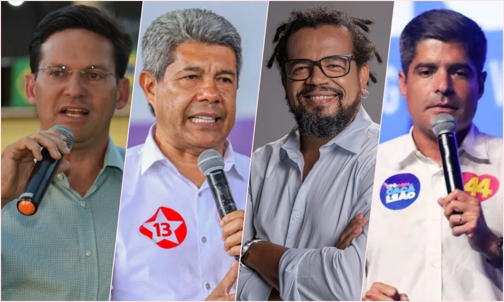 Confira agenda dos candidatos ao Governo da Bahia nesta sexta-feira