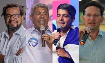 Maioria dos candidatos a governador concentra atividades no interior da Bahia