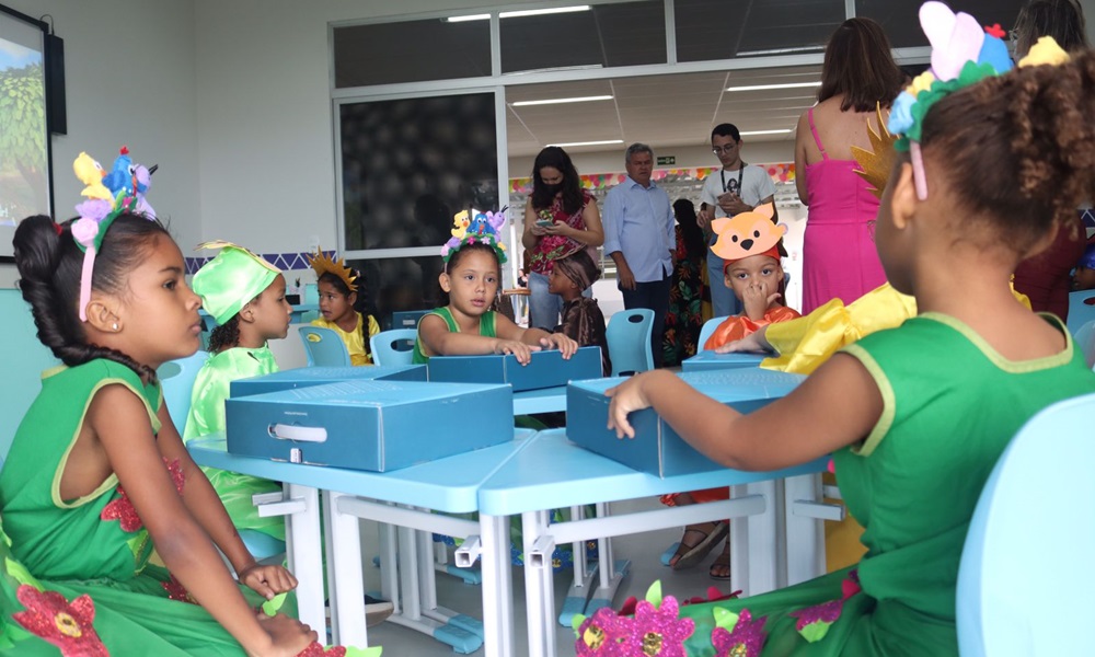 Inaugurada nesta segunda-feira, Creche Linaldo da Silva atenderá 188 crianças