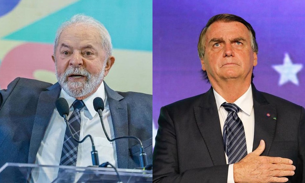 Ipespe: Lula lidera com 54% dos votos válidos contra 46% de Bolsonaro