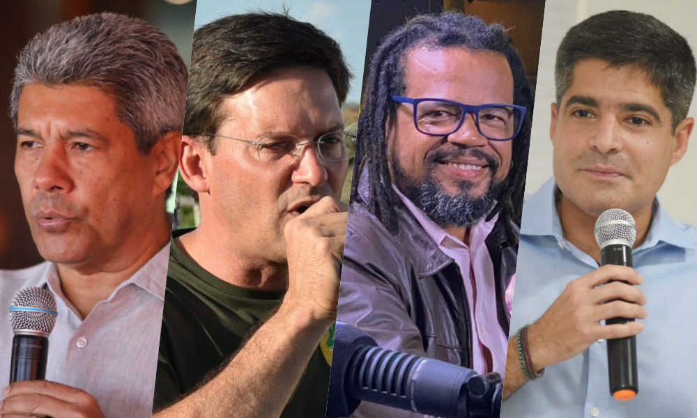 Veja agenda dos candidatos ao Governo da Bahia nesta terça-feira