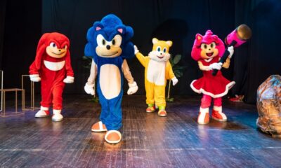 Com apresentação inédita em Camaçari, espetáculo 'As Aventuras do Sonic' acontece neste domingo