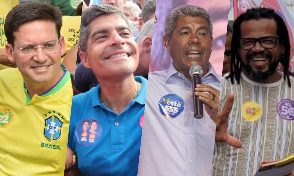 Candidatos a governador concentrarão atividades em Salvador nesta segunda-feira