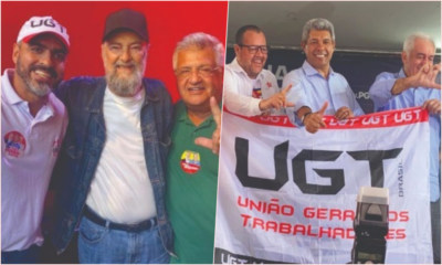 Candidaturas à reeleição de Bacelar e Jacó recebem apoio da UGT-BA