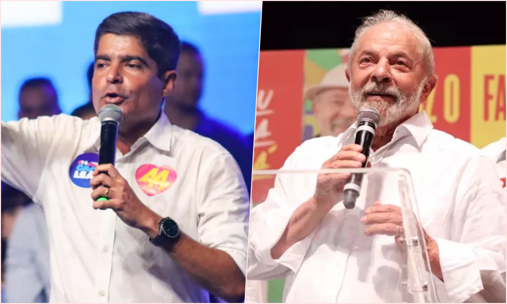 ACM Neto e Lula dividem favoritismo do eleitorado em Dias d’Ávila