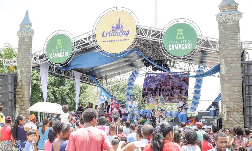 Após três anos, festa do Dia das Crianças volta a ser realizada em Camaçari
