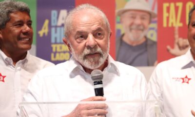 Em Salvador, Lula participa de cerimônia sobre anúncio de investimentos na Bahia