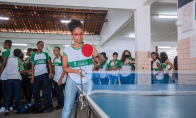 Estudante representará Camaçari no tênis de mesa nos Jogos Escolares Brasileiros 2022