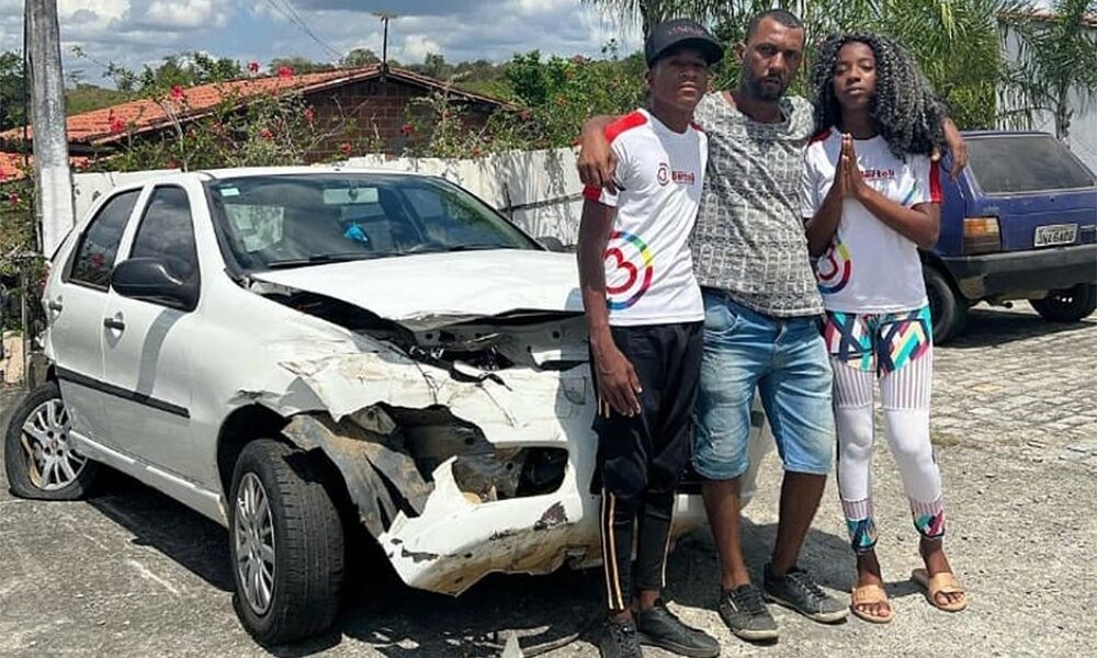 Influenciador Menor Nico sofre acidente de trânsito a caminho da escola na Bahia