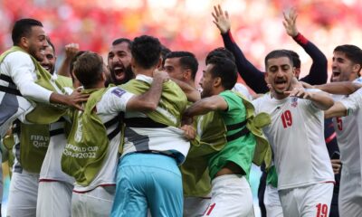 Irã vence País de Gales e acirra disputa pela classificação do grupo B na Copa do Mundo