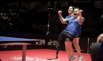 Tênis de mesa: Bruna Alexandre e Paulo Salmin são ouro em Mundial