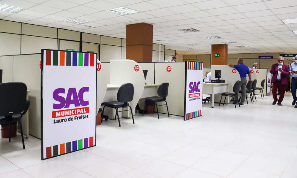 Com mais de 150 serviços, SAC Municipal é inaugurado em Lauro de Freitas